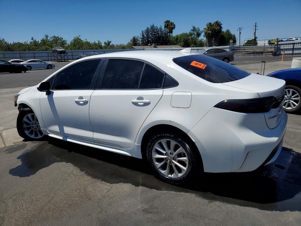2021 Toyota Corolla VIN JTDVPMAE2MJ137735 COPART salvage auction — FRONT END, CA - CERTIFICATE OF TITLE, sold $7,100 on 2026-08-25 (photo 2)