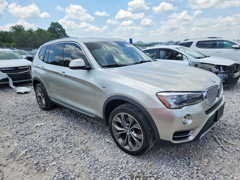 2016 BMW X3 VIN 5UXWY3C55G0N86909 COPART salvage auction — MECHANICAL, Tn - Certificate Of Title, sold $1,850 on 2026-07-21 (photo 4)