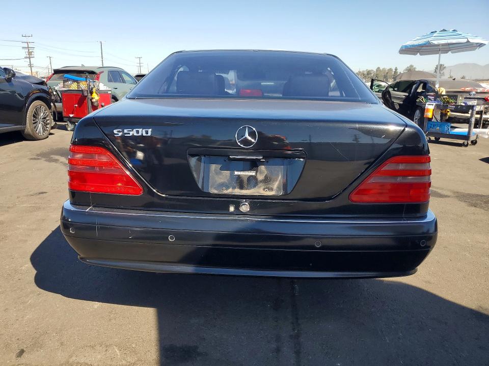 1997 Mercedes-benz S class VIN WDBGA70G5VA357952 COPART salvage auction — MINOR DENT/SCRATCHES, CA - DIS/DLR/EXP ONLY CLEAN TITLE, sold $3,350 on 2026-07-20 (photo 6)