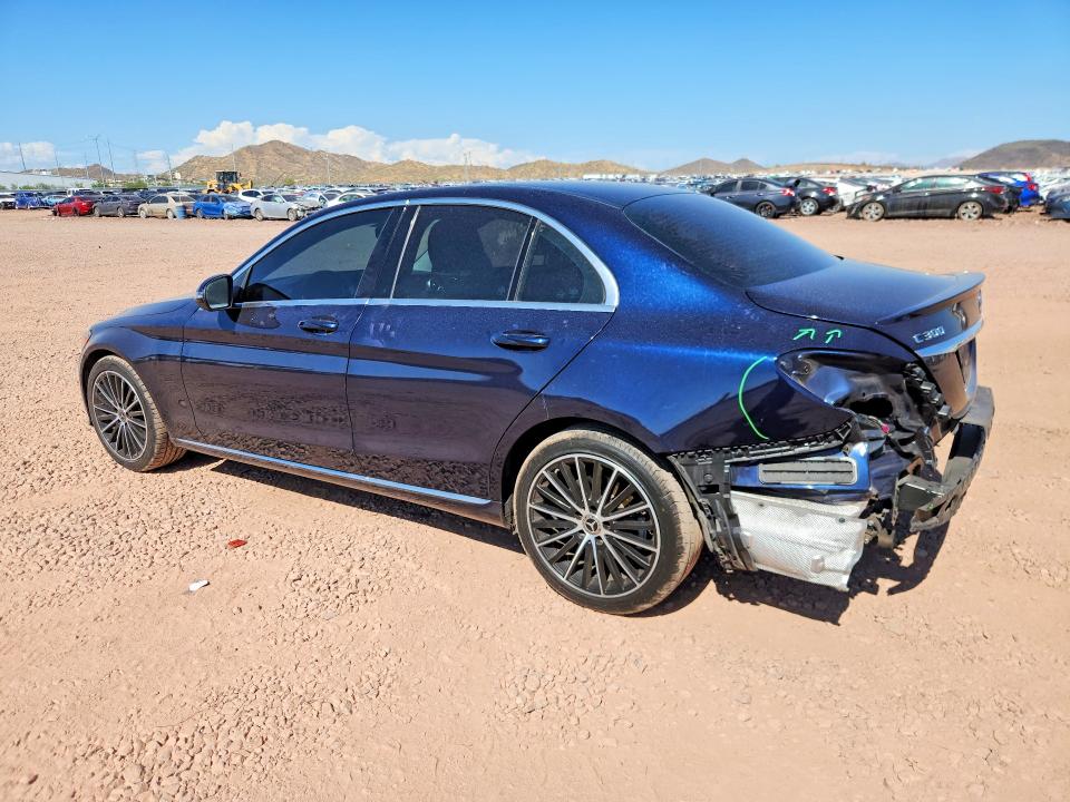 2019 Mercedes-benz C-klasse VIN WDDWF8DBXKR480992 COPART salvage auction — REAR END, Az - Cert Of Title - Salvage, sold $8,500 on 2026-08-06 (photo 2)