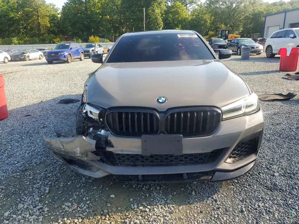 2021 BMW 5er VIN WBA53BJ01MCF53722 COPART salvage auction — FRONT END, Nc - Salvage Certificate Of Title, sold $22,800 on 2026-08-06 (photo 5)