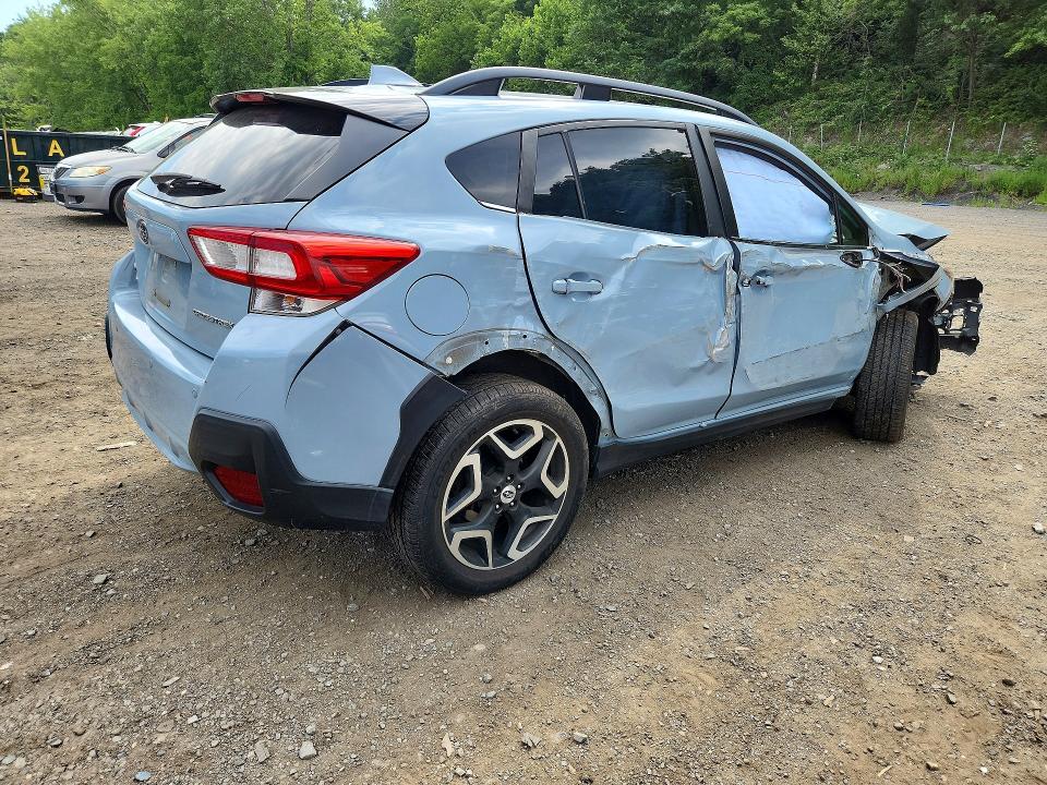 2018 Subaru Xv VIN JF2GTAMC4JH247235 COPART salvage auction — FRONT END, NY - MV-907A SALVAGE CERTIFICATE, sold $500 on 2026-07-23 (photo 3)
