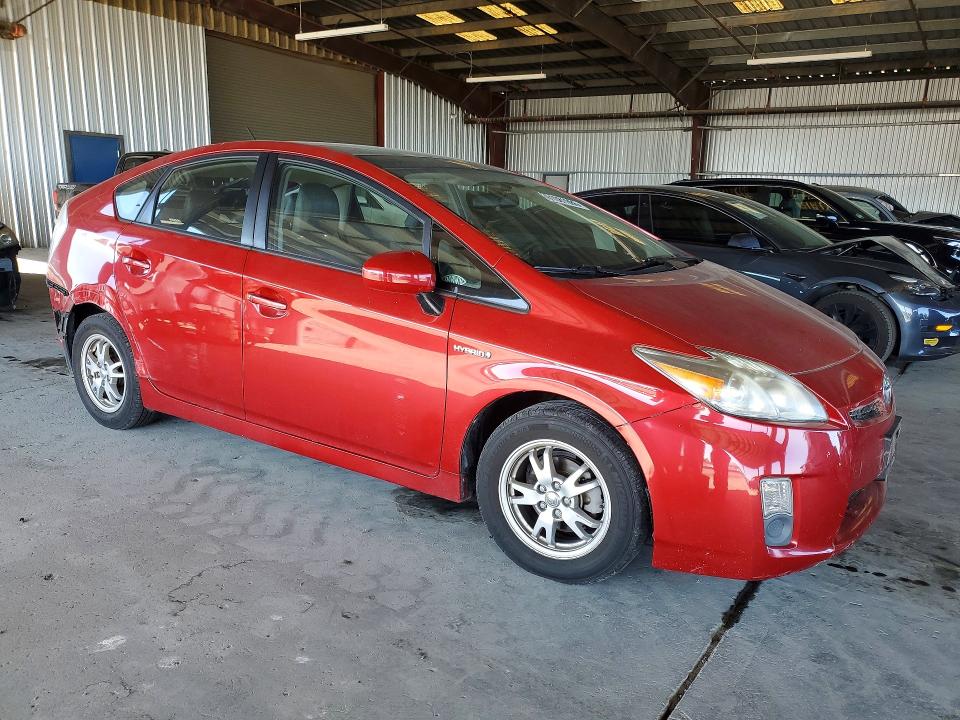 2010 Toyota Prius VIN JTDKN3DU6A0047267 COPART salvage auction — REAR END, Ca - Salvage Certificate, sold $70 on 2026-07-23 (photo 4)