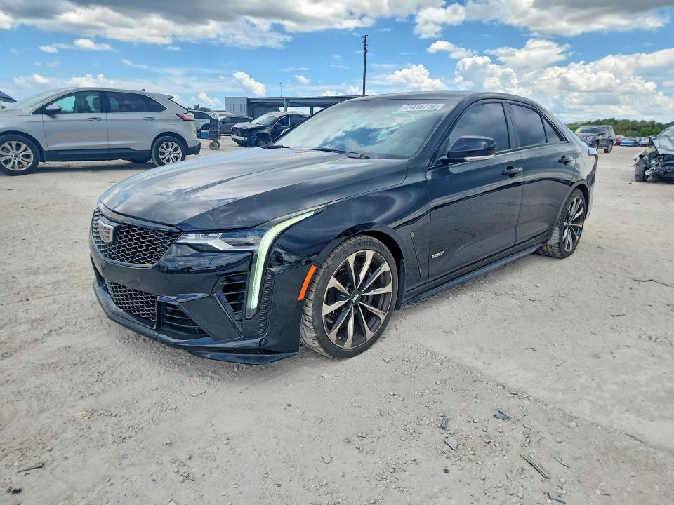 2022 Cadillac Ct4 VIN 1G6D75RP7N0411089 — COPART salvage auction photo