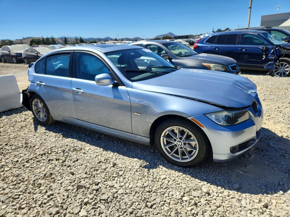 2010 BMW 3 series VIN WBAPH5G52ANM70912 COPART salvage auction — FRONT END, CA - SALVAGE CERTIFICATE, sold $525 on 2026-08-04 (photo 4)