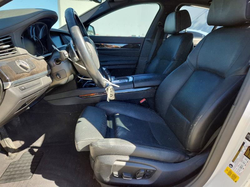 2015 BMW 7er VIN WBAYA6C5XFD826959 COPART salvage auction — FRONT END, Ca - Salvage Certificate, sold $600 on 2026-07-28 (photo 7)
