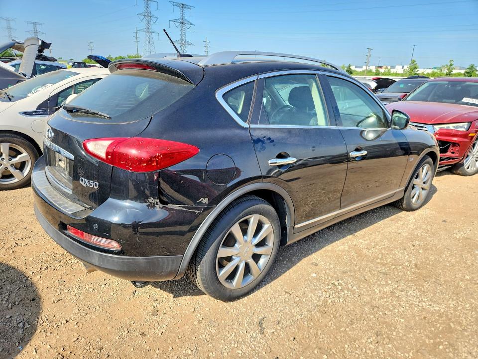 2014 Infiniti Qx50 VIN JN1BJ0HR8EM191131 COPART salvage auction — MECHANICAL, Il - Certificate Of Title (P), sold $900 on 2026-07-28 (photo 3)