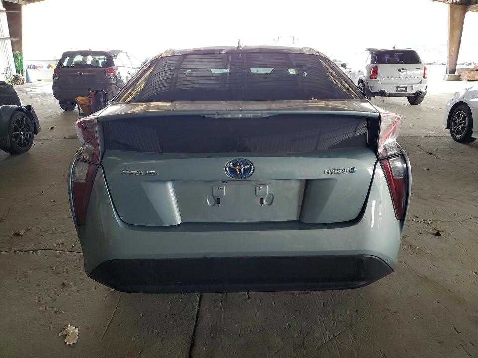 2017 Toyota Prius VIN JTDKBRFUXH3567618 COPART salvage auction — FRONT END, Ca - Dis/Dlr/Exp App For Dup Clean, sold $7,400 on 2026-07-27 (photo 6)