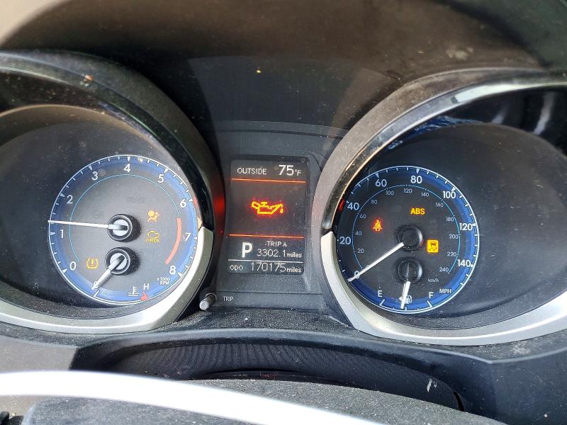2016 Toyota VIN 5YFBURHE0GP550011 COPART salvage auction — FRONT END, Ca - Salvage Certificate, sold $1,600 on 2026-07-30 (photo 9)