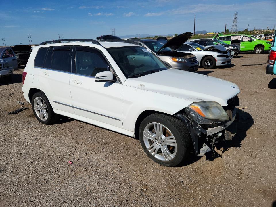 2015 Mercedes-benz Glk-klasse VIN WDCGG5HB2FG402352 COPART salvage auction — FRONT END, Az - Cert Of Title - Salvage, sold $1,650 on 2026-08-14 (photo 4)