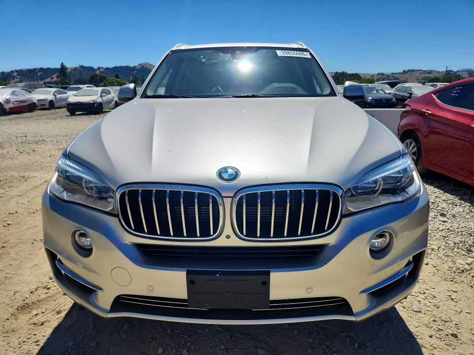 2016 BMW X5 VIN 5UXKT0C55G0F75407 COPART salvage auction — REAR END, Ca - Salvage Certificate, sold $5,900 on 2026-07-28 (photo 5)
