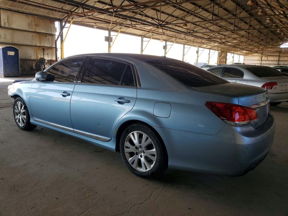 2011 Toyota Avalon VIN 4T1BK3DBXBU384795 COPART salvage auction — FRONT END, Az - Certificate Of Title, sold $450 on 2026-07-27 (photo 2)