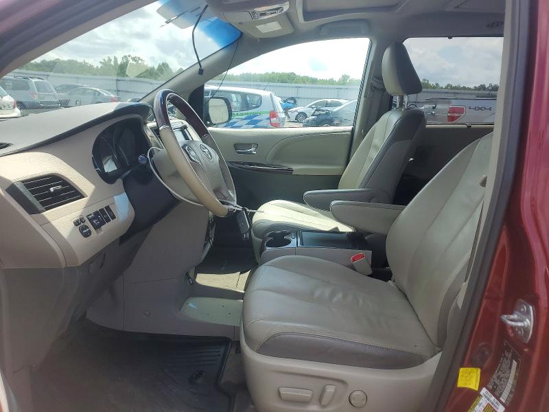 2013 Toyota Sienna VIN 5TDYK3DC4DS280222 COPART salvage auction — REAR END, VA - CERT OF TITLE - SALVAGE, sold $250 on 2026-07-29 (photo 7)