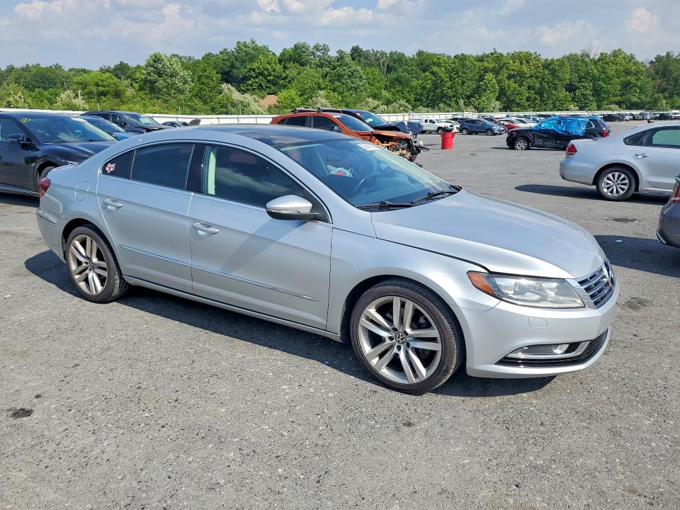 2014 Volkswagen Cc VIN WVWRP7AN9EE523517 COPART salvage auction — FRONT END, Pa - Cert Of Title, sold $1,100 on 2026-07-14 (photo 4)
