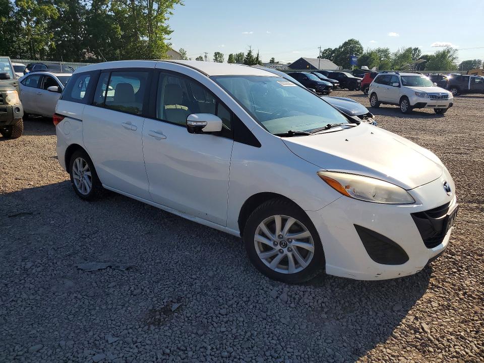 2015 Mazda 5 VIN JM1CW2BL3F0190609 COPART salvage auction — FRONT END, Ny - Mv-907A Salvage Certificate, sold $1,550 on 2026-07-13 (photo 4)