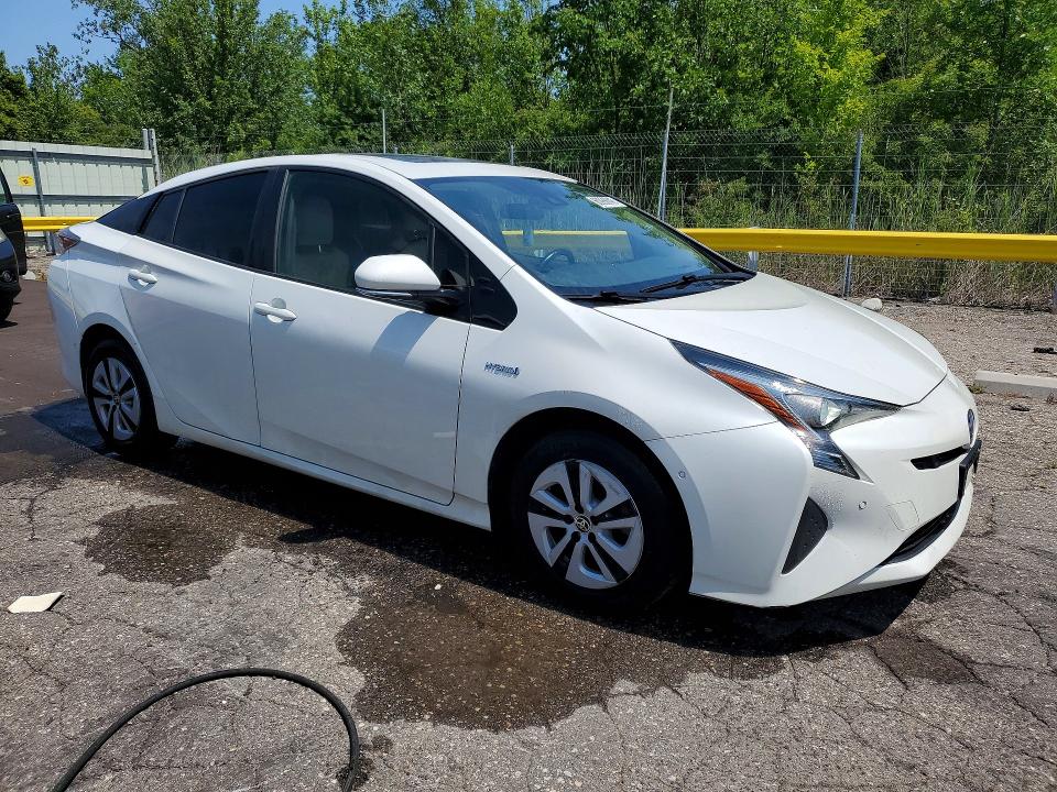 2018 Toyota Prius VIN JTDKARFU9J3065689 COPART salvage auction — MINOR DENT/SCRATCHES, De - Certificate Of Title, sold $5,700 on 2026-07-28 (photo 4)