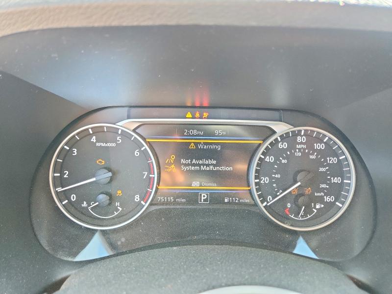 2021 Nissan Sentra VIN 3N1AB8CV8MY286750 COPART salvage auction — FRONT END, Ca - Salvage Certificate, sold $200 on 2026-07-29 (photo 9)