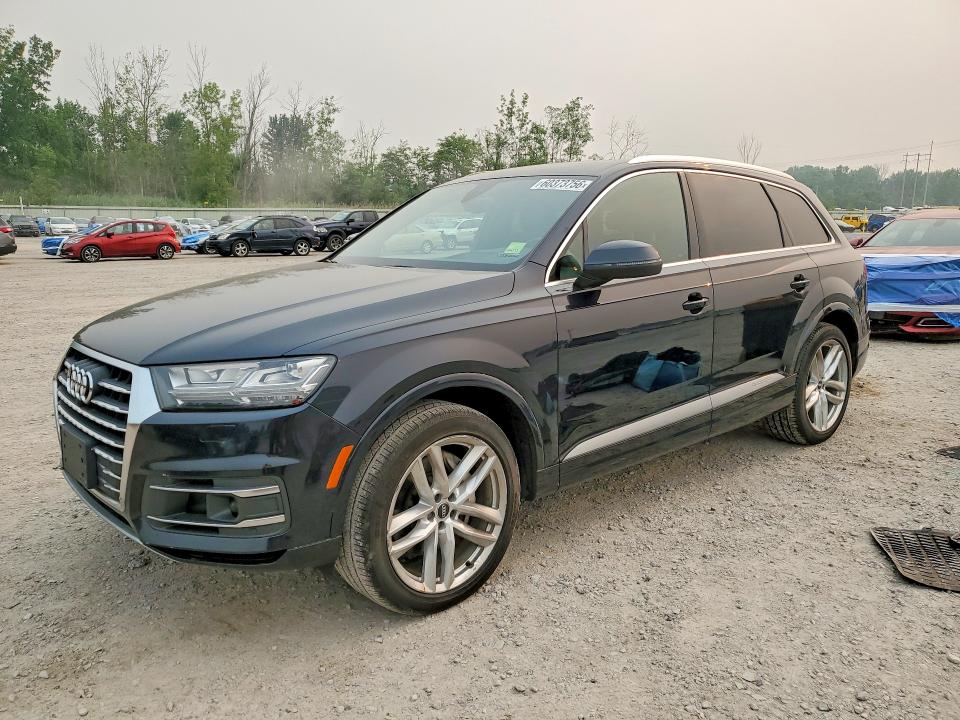 2017 Audi Q7 VIN WA1VAAF74HD029304 COPART salvage auction — UNDERCARRIAGE, NY - MV-907A SALVAGE CERTIFICATE, sold $8,200 on 2026-07-27 (photo 1)