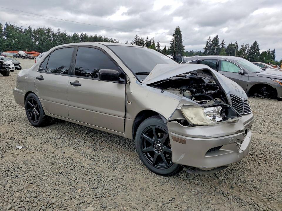 2003 Mitsubishi Lancer VIN JA3AJ26EX3U008876 COPART salvage auction — FRONT END, WA - BILL OF SALE, sold $175 on 2026-07-24 (photo 4)