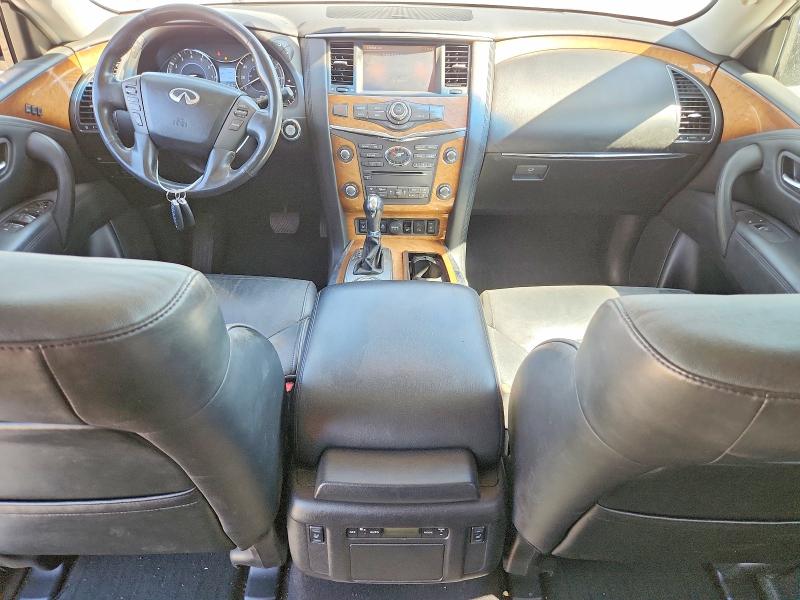 2014 Infiniti Qx80 VIN JN8AZ2NE7E9067986 COPART salvage auction — MECHANICAL, Ut - Certificate Of Title, sold $400 on 2026-07-17 (photo 8)