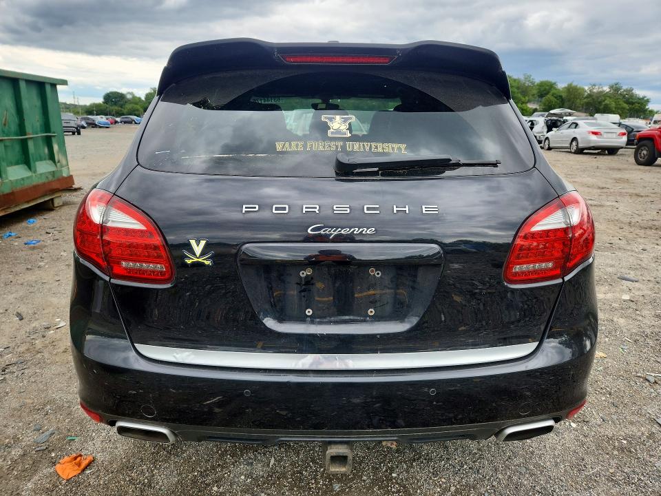 2013 Porsche Cayenne VIN WP1AF2A26DLA37443 COPART salvage auction — MINOR DENT/SCRATCHES, Md - Certificate Of Title (P), sold $5,200 on 2026-08-04 (photo 6)