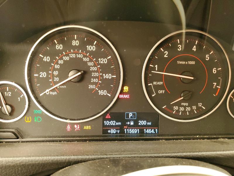 2016 BMW VIN WBA8E3G59GNT75788 COPART salvage auction — FRONT END, Ny - Mv-907A Salvage Certificate, sold $1,800 on 2026-08-03 (photo 9)