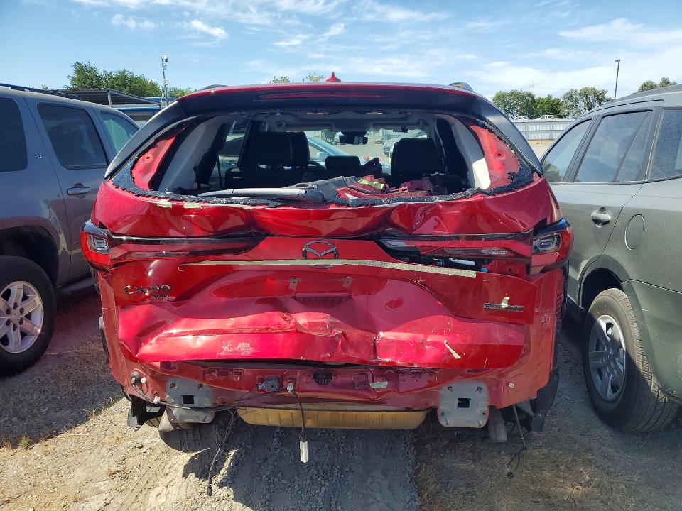 2026 Mazda Cx-90 VIN JM3KKCHD2T1364387 COPART salvage auction — REAR END, Ca - Salvage Certificate, sold $1,000 on 2026-07-27 (photo 6)