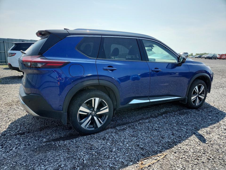 2021 Nissan Rogue VIN JN8AT3DD3MW318311 COPART salvage auction — FRONT END, On - Permit No Brand - Unfit, sold $5,300 on 2026-07-30 (photo 3)