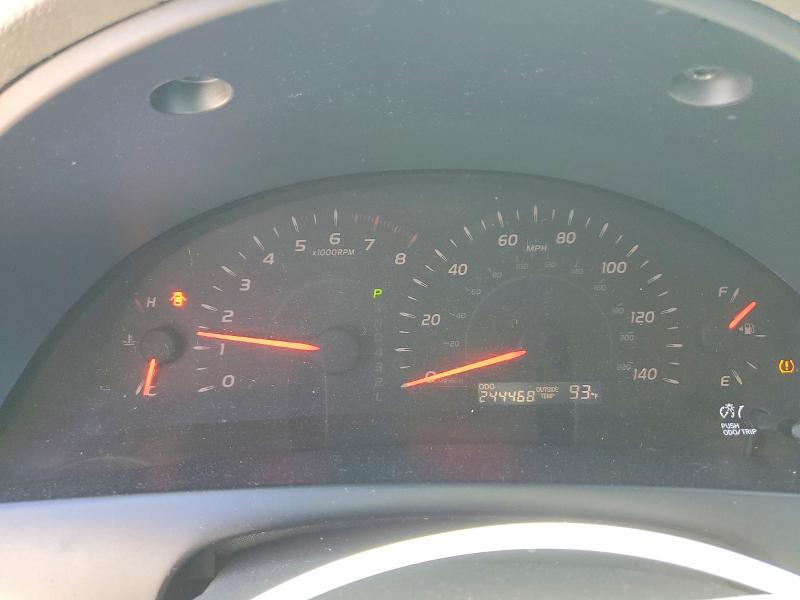 2007 Toyota Camry VIN JTNBE46K373095460 COPART salvage auction — FRONT END, Ca - Salvage Certificate, sold $15 on 2026-07-30 (photo 9)
