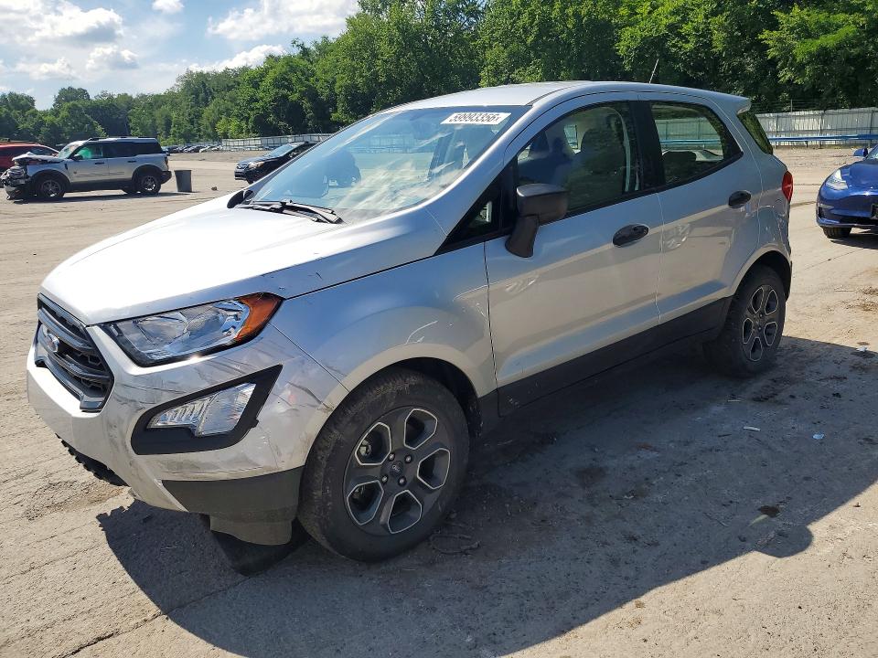 2021 Ford Ecosport VIN MAJ3S2FE7MC439518 COPART salvage auction — FRONT END, Pa - Certificate Of Salvage, sold $100 on 2026-07-30 (photo 1)