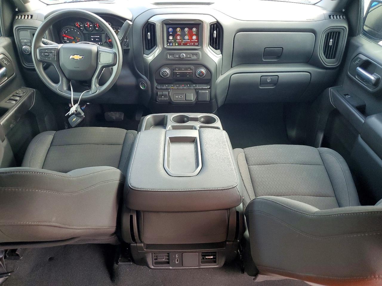 2025 Chevrolet Silverado VIN 3GCPABEK2SG297739 COPART salvage auction — Side, FL - CERT OF TITLE SLVG REBUILDABLE, sold $12,700 on 2026-09-11 (photo 8)