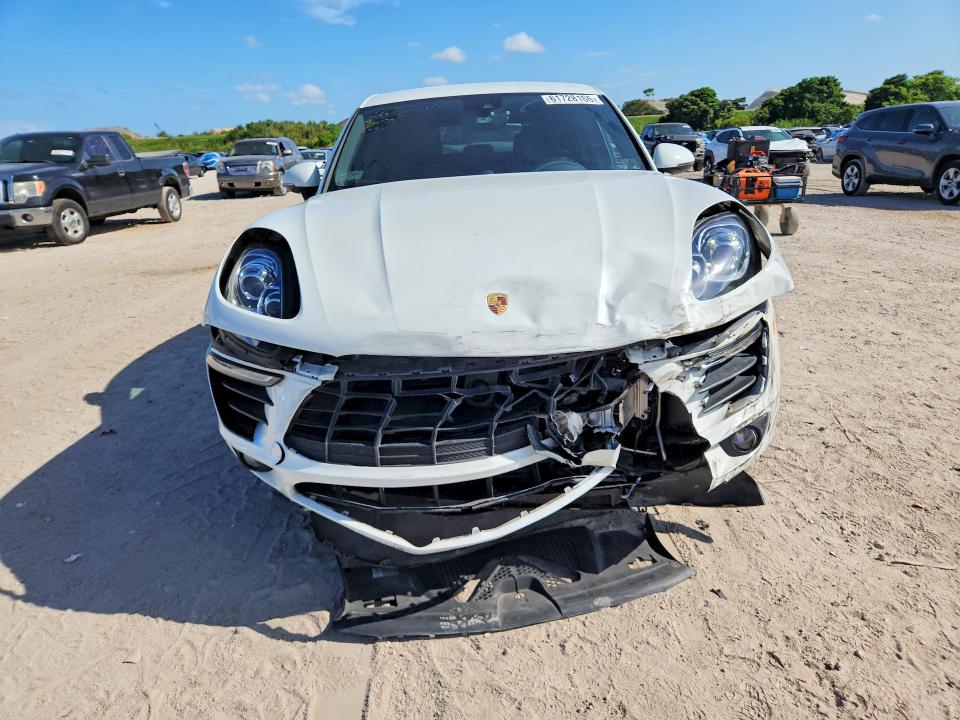 2018 Porsche Macan VIN WP1AB2A57JLB30800 COPART salvage auction — FRONT END, Fl - Cert Of Title Slvg Rebuildable, sold $8,400 on 2026-08-20 (photo 5)