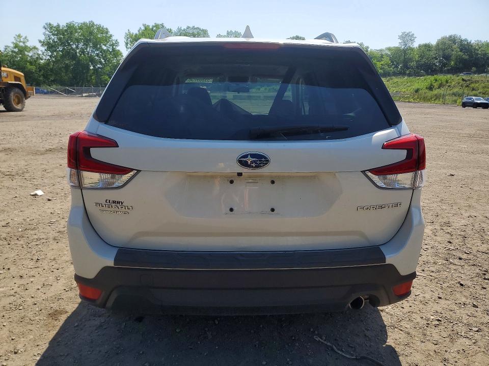 2021 Subaru Forester VIN JF2SKASC0MH547536 COPART salvage auction — FRONT END, Ny - Mv-907A Salvage Certificate, sold $5,300 on 2026-07-14 (photo 6)