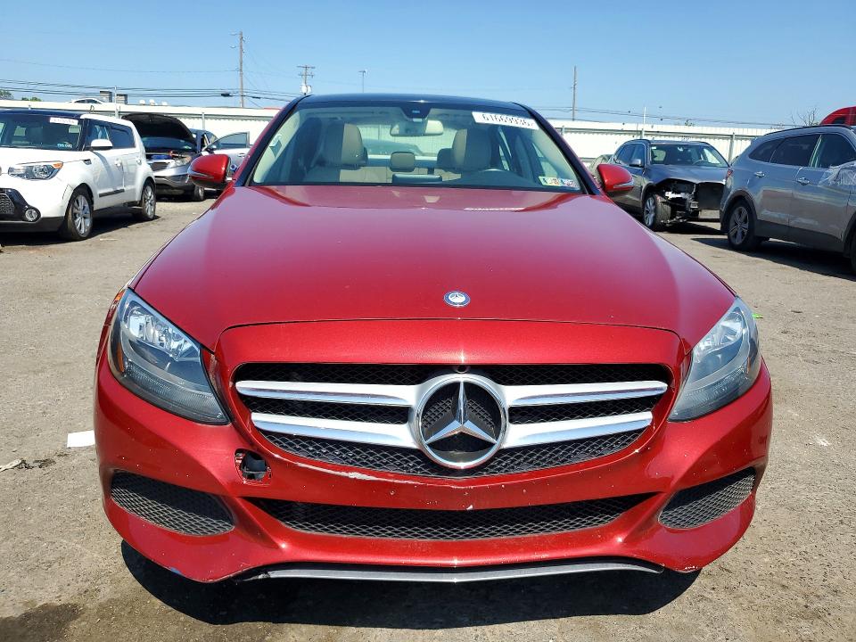 2017 Mercedes-benz C class VIN 55SWF4KB6HU221144 COPART salvage auction — MECHANICAL, PA - CERT OF TITLE, sold $200 on 2026-07-24 (photo 5)