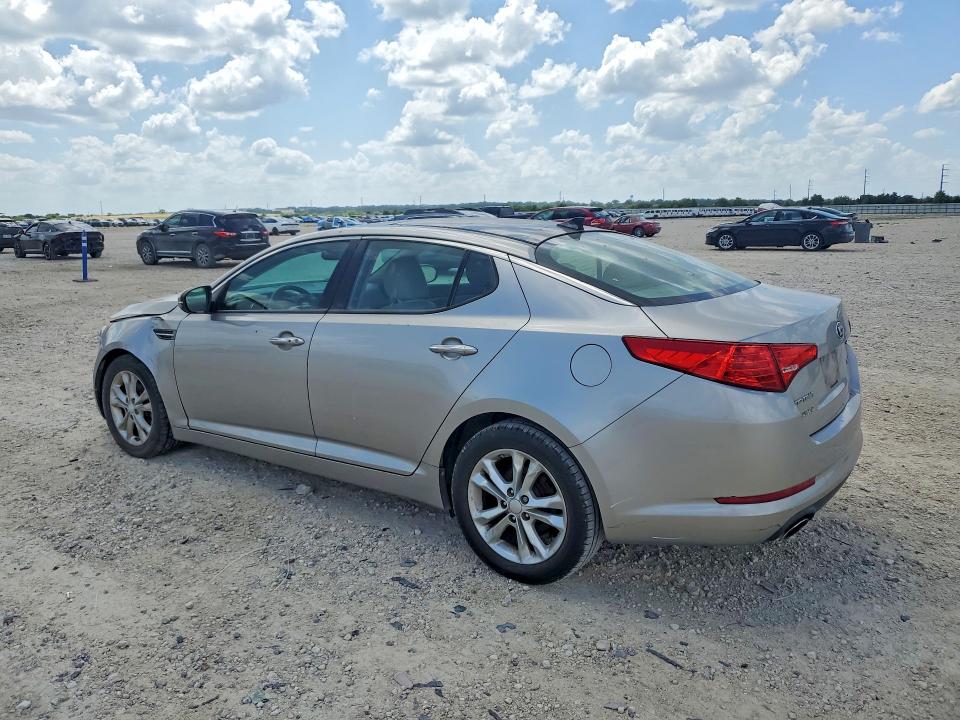 2013 Kia Optima VIN 5XXGN4A77DG154972 COPART salvage auction — FRONT END, Tx - Certificate Of Title, sold $1,000 on 2026-07-09 (photo 2)