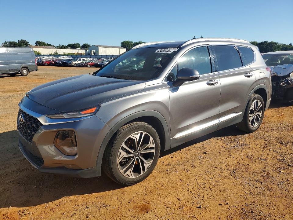 2019 Hyundai Santa fe VIN 5NMS53AA2KH020482 — COPART salvage auction photo