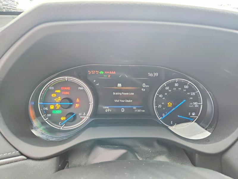 2022 Toyota Venza VIN JTEAAAAH6NJ109734 COPART salvage auction — FRONT END, Salvage Title, sold $11,900 on 2026-08-24 (photo 9)