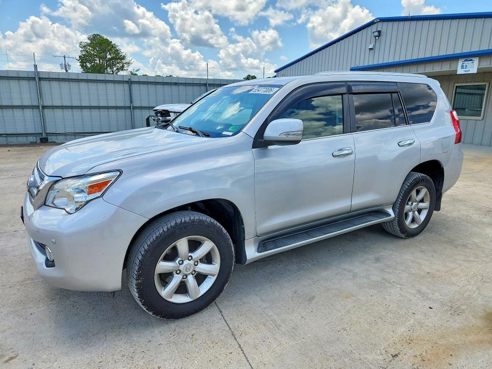 2010 Lexus Gx 460 VIN JTJBM7FX7A5013937 COPART salvage auction — SIDE, MS - CERT OF TITLE-SALVAGED (P), sold $8,000 on 2026-07-17 (photo 1)