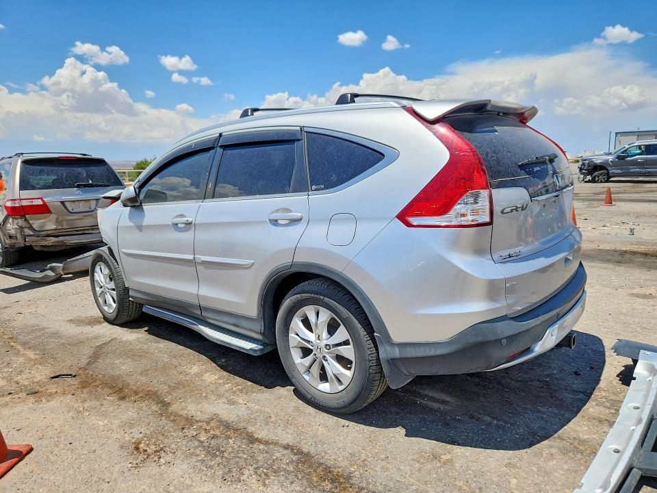 2012 Honda Cr-v VIN JHLRM3H79CC000647 COPART salvage auction — FRONT END, NM - CERT OF TITLE-SALVAGE, sold $2,250 on 2026-07-27 (photo 2)