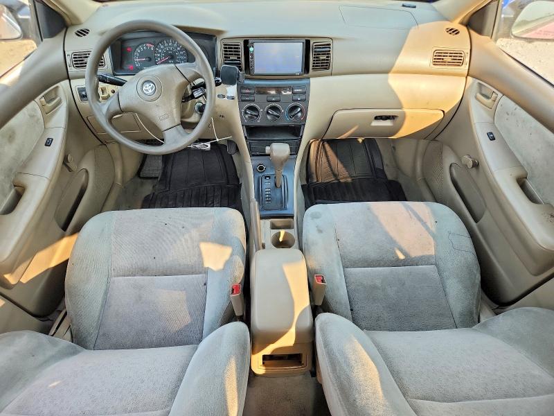 2003 Toyota Corolla VIN 1NXBR32E13Z087439 COPART salvage auction — REAR END, Co - Public - Salvage Title, sold $575 on 2026-07-09 (photo 8)