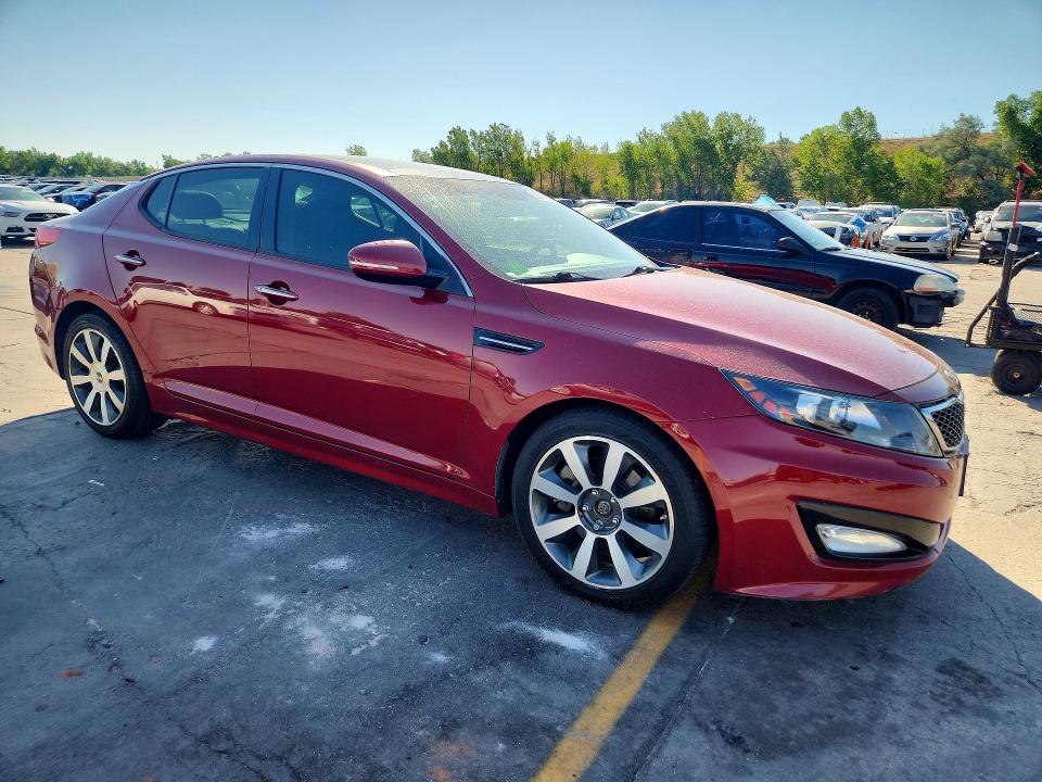 2012 Kia Optima VIN 5XXGR4A69CG082974 COPART salvage auction — SIDE, Co - Certificate Of Title, sold $1,550 on 2026-07-25 (photo 4)