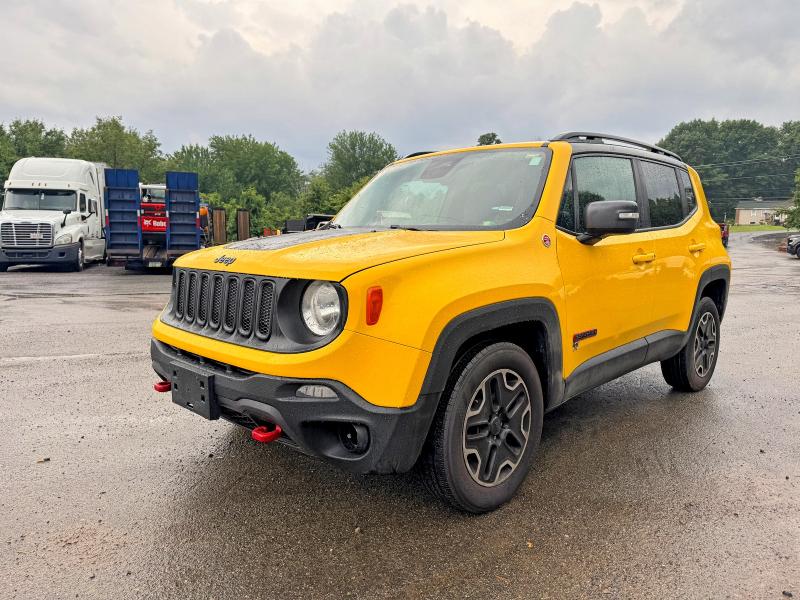 2017 Jeep Renegade VIN ZACCJBCB4HPE87499 COPART salvage auction — NORMAL WEAR, Me - Certificate Of Title (P), sold $3,750 on 2026-08-03 (photo 2)