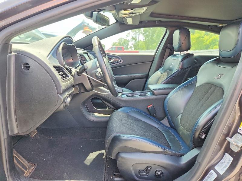 2016 Chrysler 200 VIN 1C3CCCDG9GN158383 COPART salvage auction — FRONT END, Nc - Salvage Certificate Of Title, sold $1,400 on 2026-07-22 (photo 7)