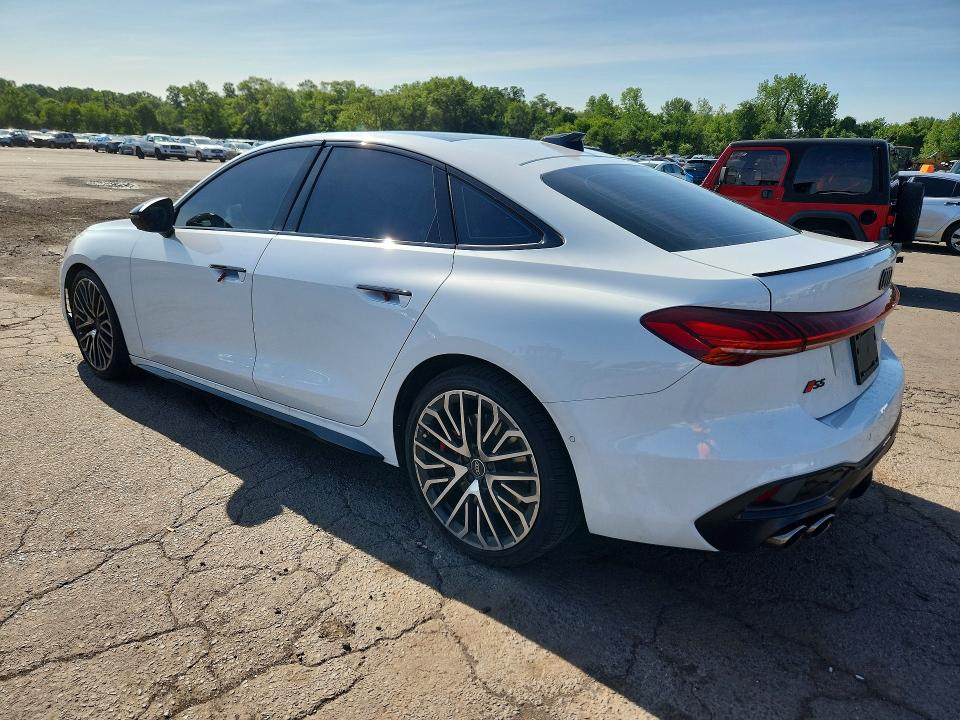 2025 Audi Rs5 VIN WAU25CFU2SN120794 COPART salvage auction — FRONT END, NY - CERT OF TITLE-SALVAGE, sold $32,000 on 2026-09-11 (photo 2)