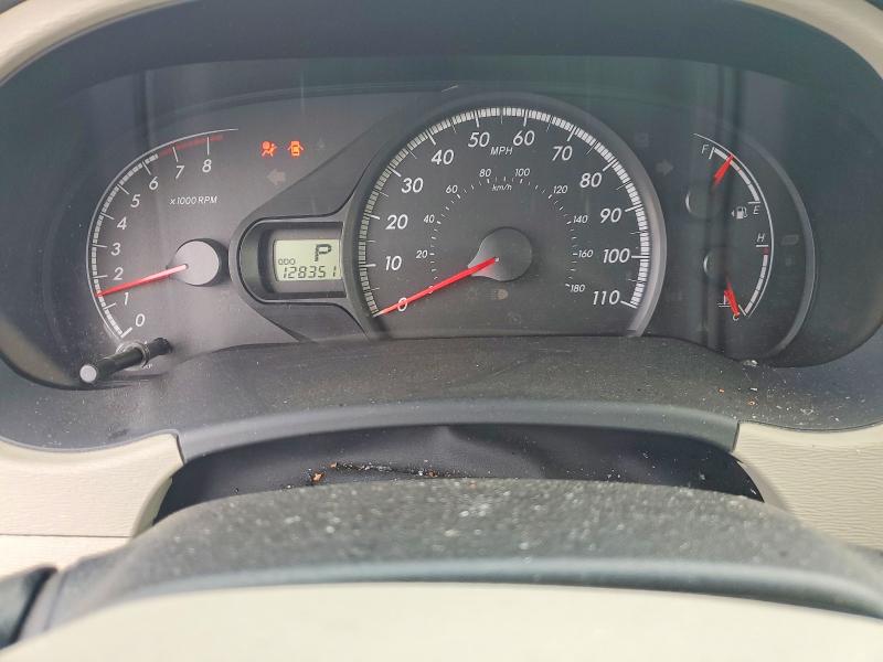 2013 Toyota Sienna VIN 5TDKK3DCXDS306506 COPART salvage auction — ALL OVER, PA - CERTIFICATE OF SALVAGE, sold $1,700 on 2026-07-23 (photo 9)