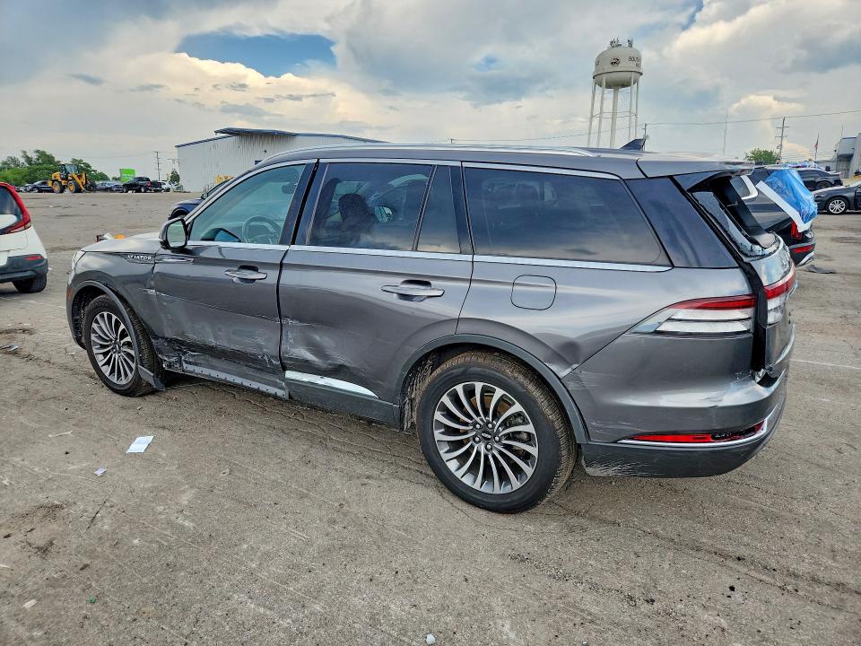 2021 Lincoln Aviator VIN 5LM5J7XC2MGL00544 COPART salvage auction — SIDE, IL - CERTIFICATE OF TITLE, sold $4,000 on 2026-07-28 (photo 2)