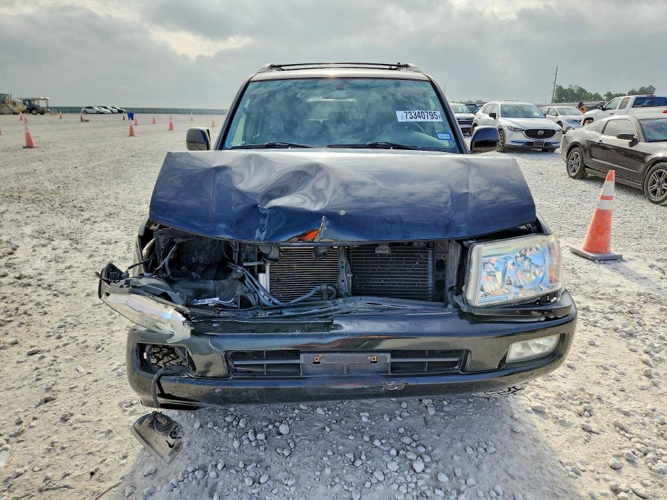 2007 Toyota Land cruiser VIN JTEHT05JX72105165 COPART salvage auction — FRONT END, Tx - Salvage Vehicle Title, sold $4,500 on 2026-07-30 (photo 5)