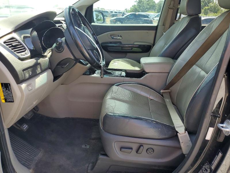2016 Kia SEDONA VIN KNDMC5C1XG6145936 COPART salvage auction — NORMAL WEAR, Fl - Certificate Of Title, sold $875 on 2026-07-25 (photo 7)