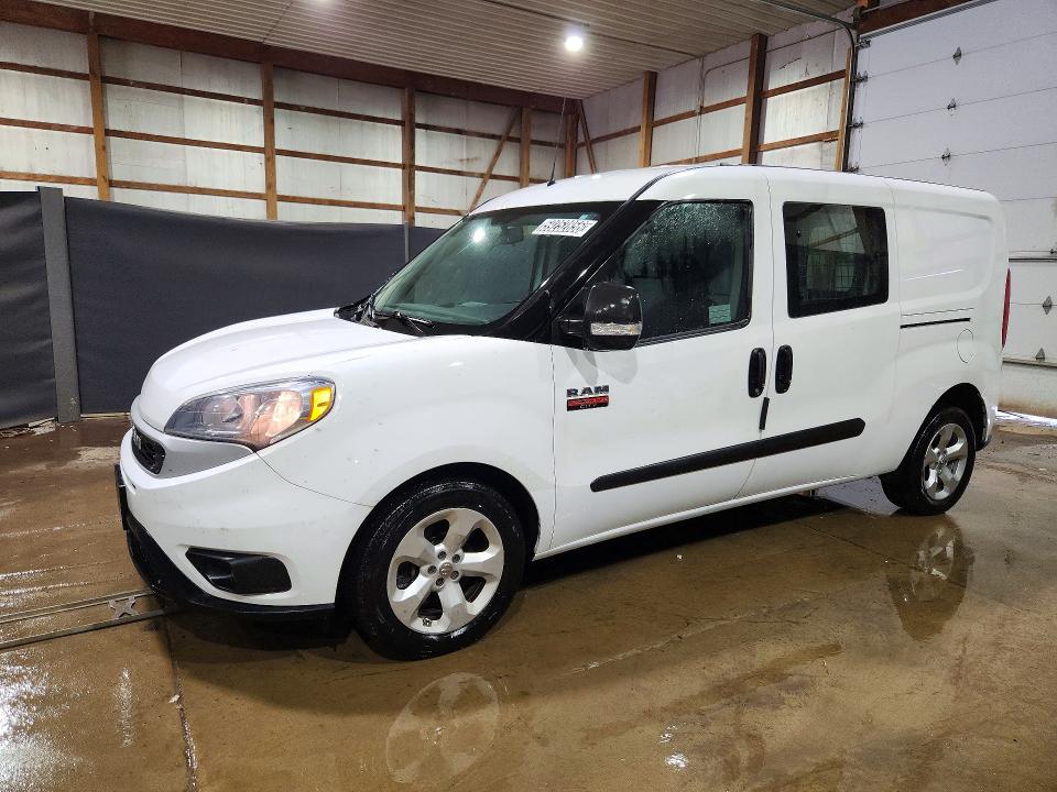 2022 Ram Promaster city VIN ZFBHRFAB9N6X65002 COPART salvage auction — MINOR DENT/SCRATCHES, OH - CERTIFICATE OF TITLE (P), sold $10,000 on 2026-07-13 (photo 1)