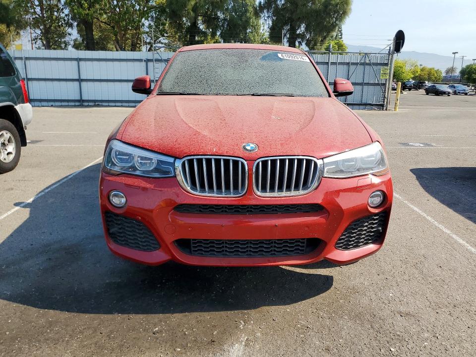 2015 BMW X4 VIN 5UXXW3C56F0F88650 COPART salvage auction — MECHANICAL, Mn - Certificate Of Title, sold $1,000 on 2026-07-28 (photo 5)